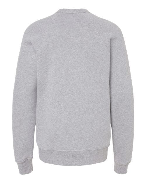 BELLA + CANVAS Youth Sponge Fleece Crewneck Sweatshirt 3901Y
