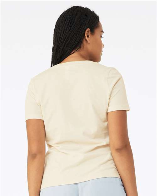 BELLA + CANVAS Women’s Relaxed Jersey V-Neck Tee 6405