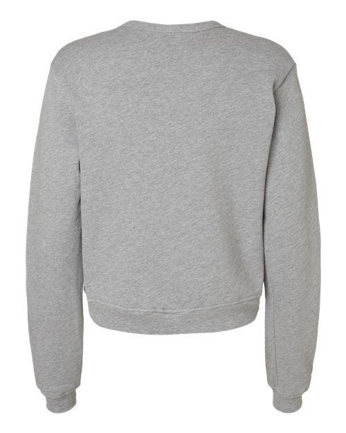 BELLA + CANVAS Women's Sponge Fleece Crewneck Sweatshirt 7511