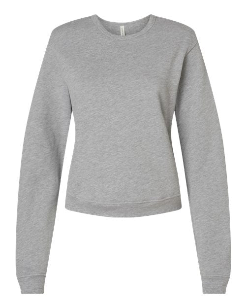 BELLA + CANVAS Women's Sponge Fleece Crewneck Sweatshirt 7511