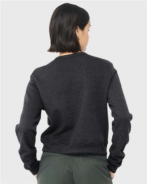 BELLA + CANVAS Women's Sponge Fleece Crewneck Sweatshirt 7511