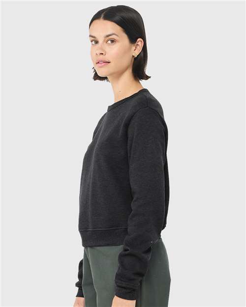 BELLA + CANVAS Women's Sponge Fleece Crewneck Sweatshirt 7511