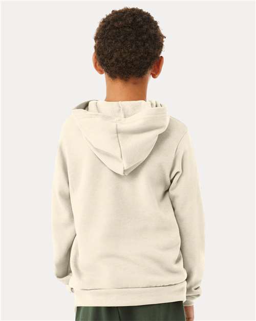 BELLA + CANVAS Youth Sponge Fleece Hoodie Sweatshirt 3719Y - HatFlow Company