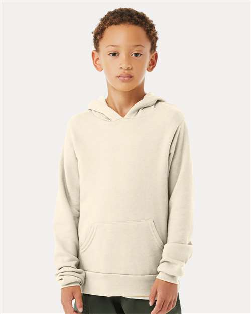 BELLA + CANVAS Youth Sponge Fleece Hoodie Sweatshirt 3719Y - HatFlow Company