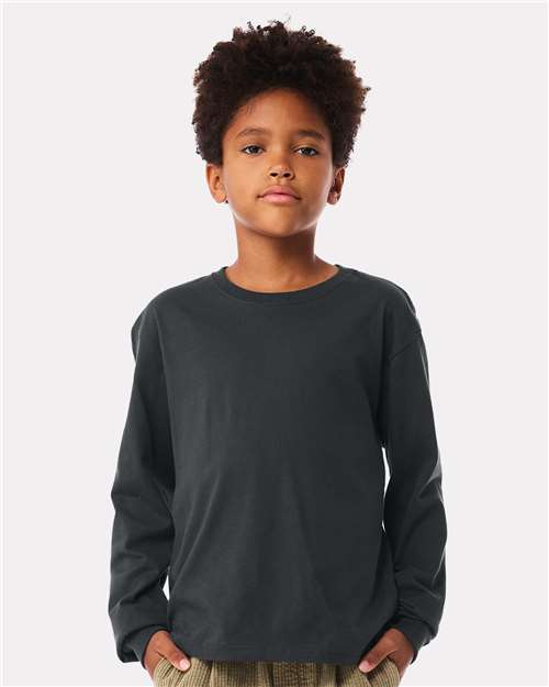 BELLA + CANVAS Youth 6oz. Heavyweight Long Sleeve Tee 3511Y