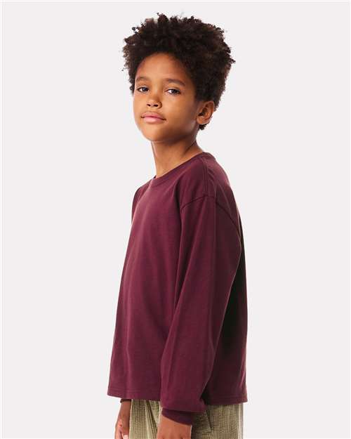 BELLA + CANVAS Youth 6oz. Heavyweight Long Sleeve Tee 3511Y