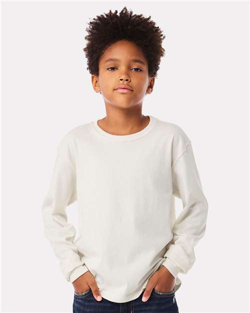 BELLA + CANVAS Youth 6oz. Heavyweight Long Sleeve Tee 3511Y