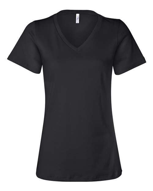 BELLA + CANVAS Women’s Relaxed Jersey V-Neck Tee 6405
