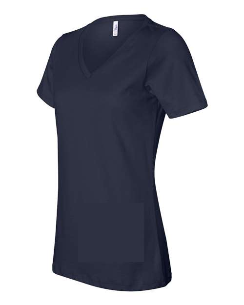 BELLA + CANVAS Women’s Relaxed Jersey V-Neck Tee 6405