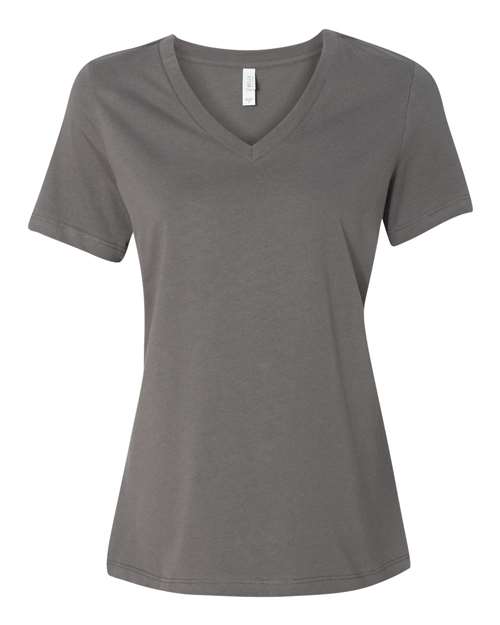 BELLA + CANVAS Women’s Relaxed Jersey V-Neck Tee 6405