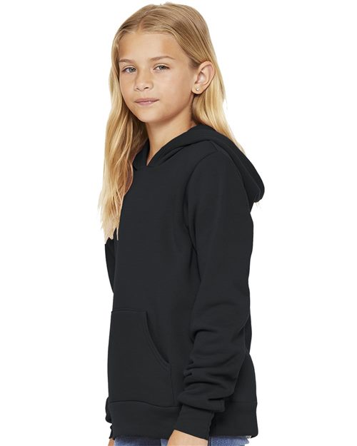 BELLA + CANVAS Youth Sponge Fleece Hoodie Sweatshirt 3719Y - HatFlow Company