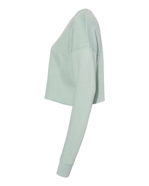 BELLA + CANVAS Women's Crop Fleece Crewneck Sweatshirt 7503