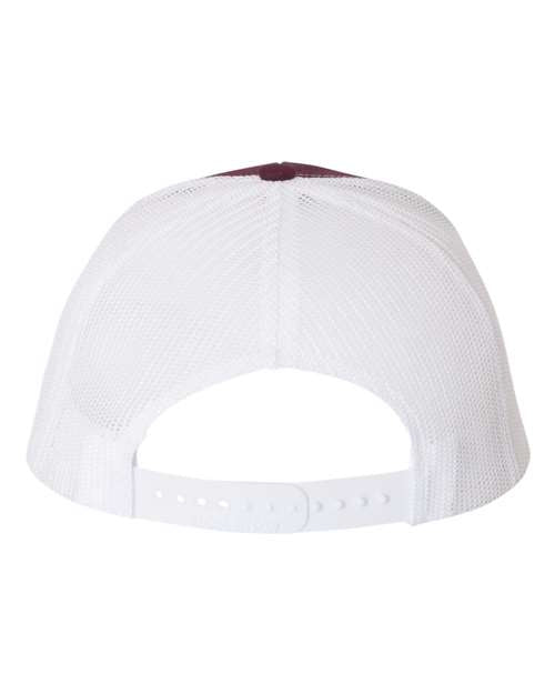 Virginia Tech Leather Patch Trucker Hat