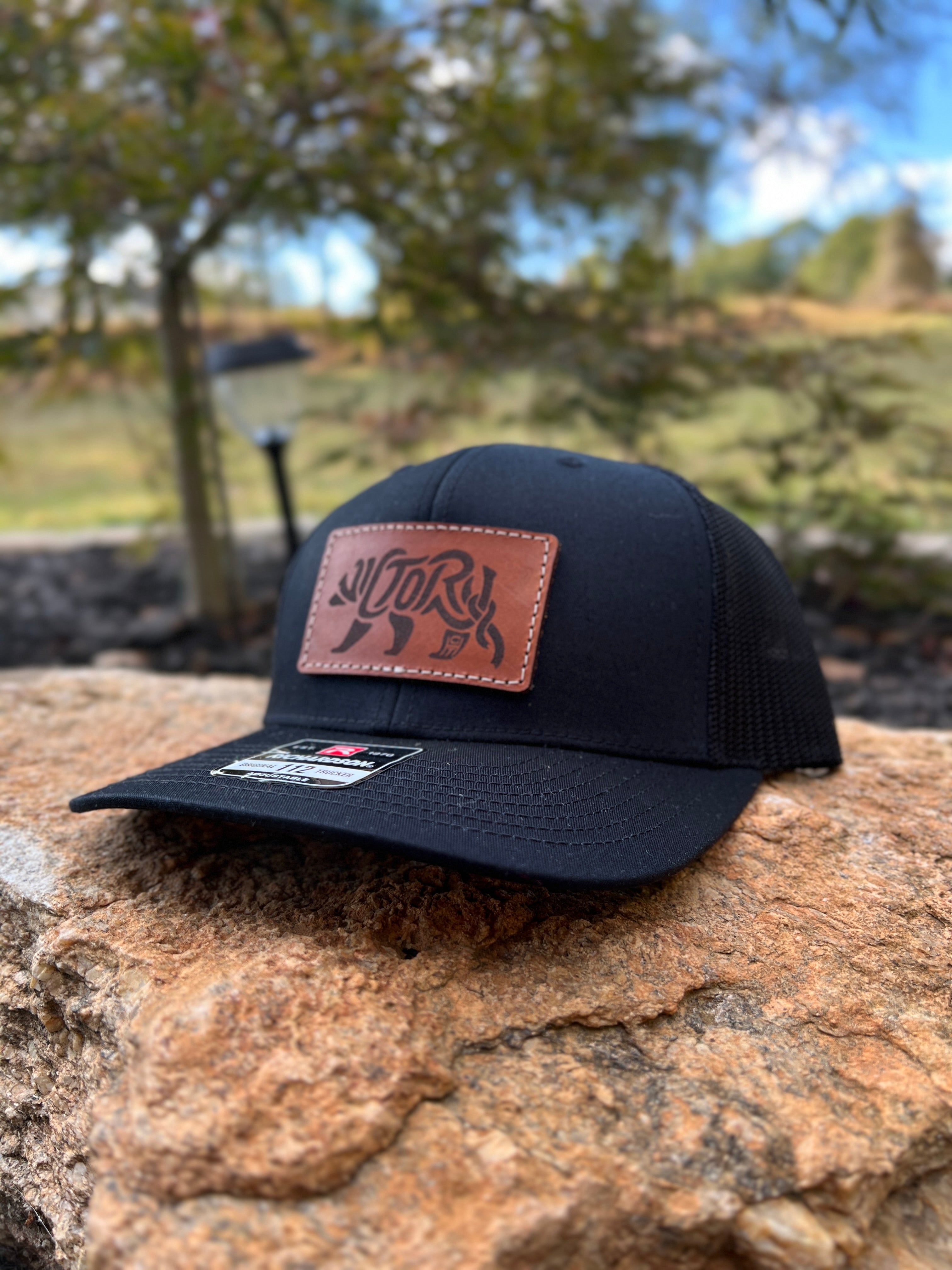 Cole’s Victory Lap Leather Patch Hat