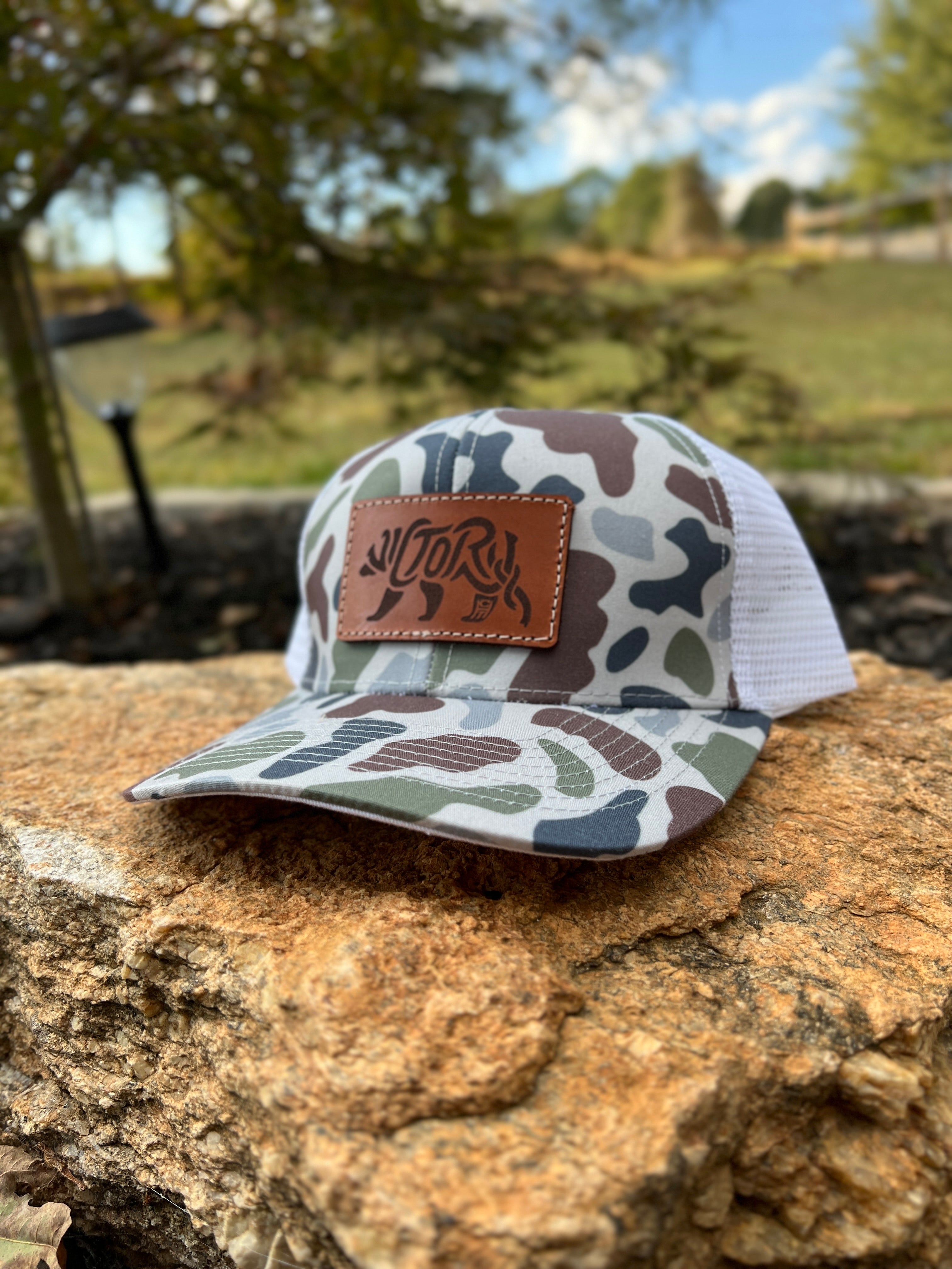 Cole’s Victory Lap Leather Patch Hat