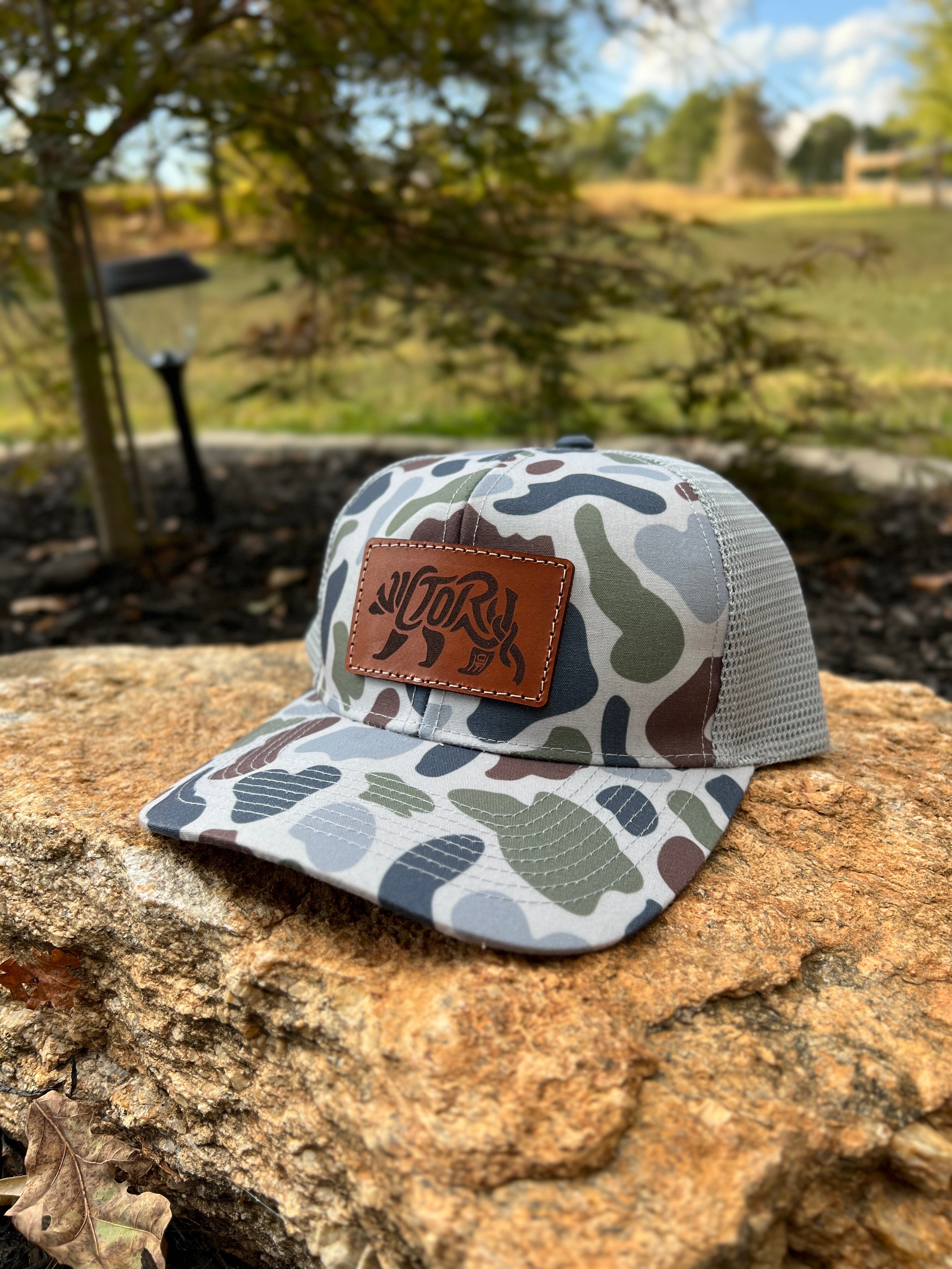 Cole’s Victory Lap Leather Patch Hat