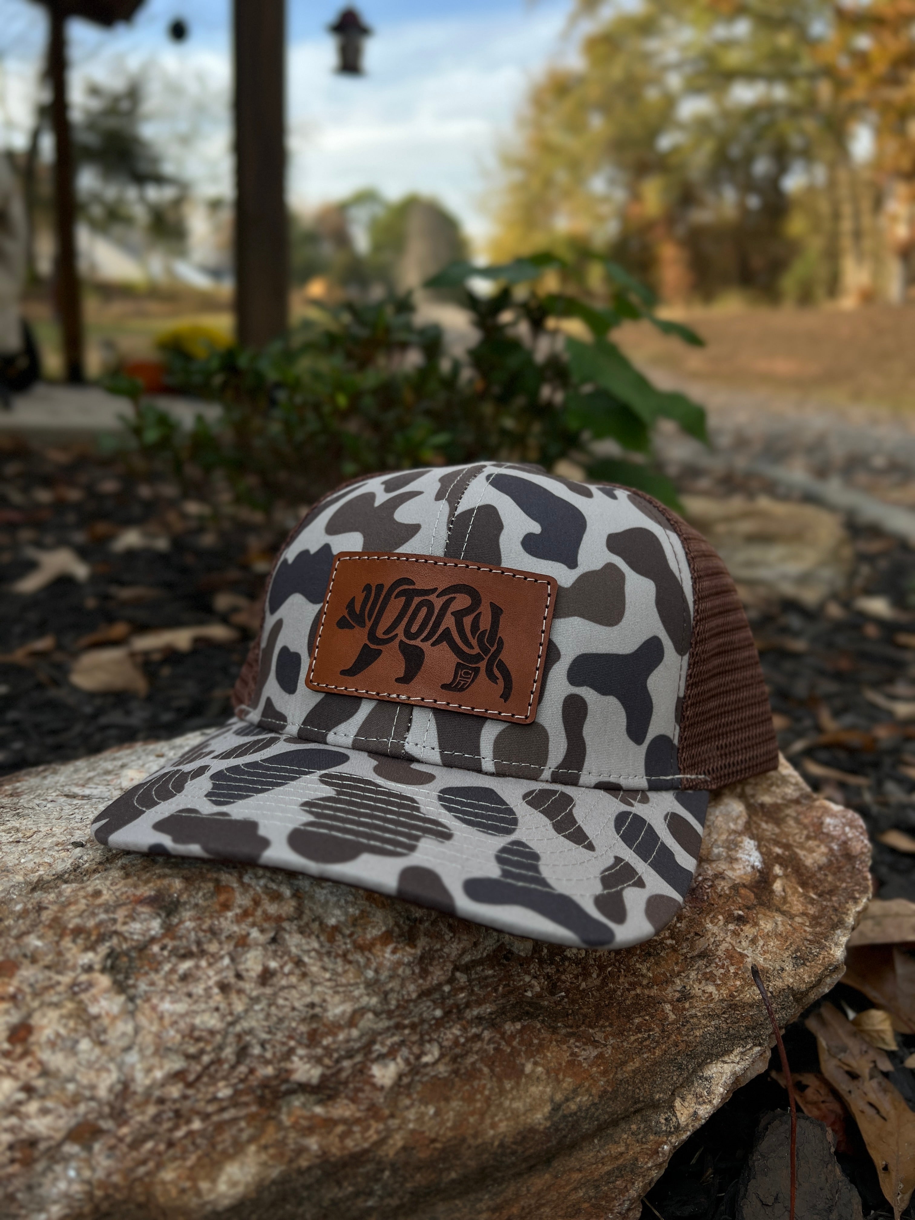 Cole’s Victory Lap Leather Patch Hat