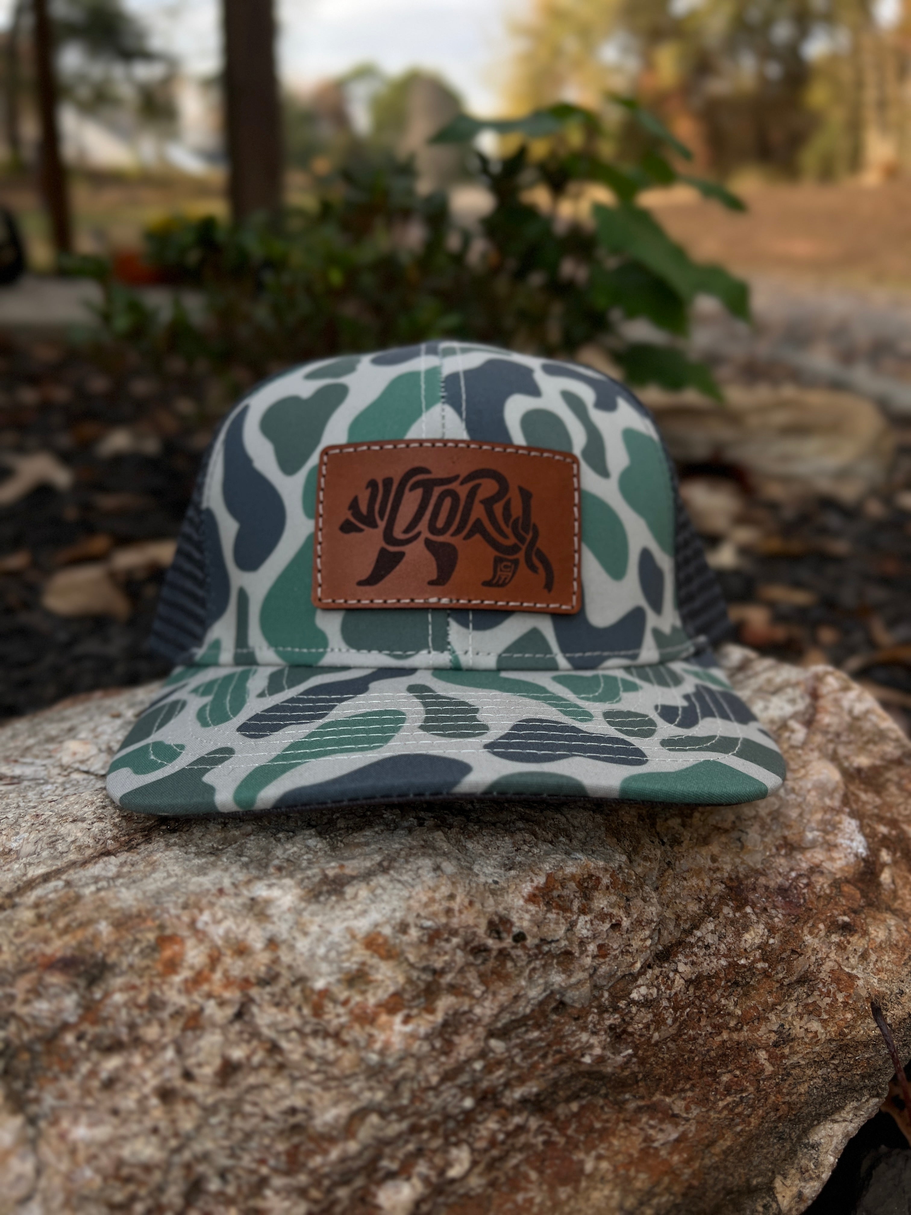 Cole’s Victory Lap Leather Patch Hat