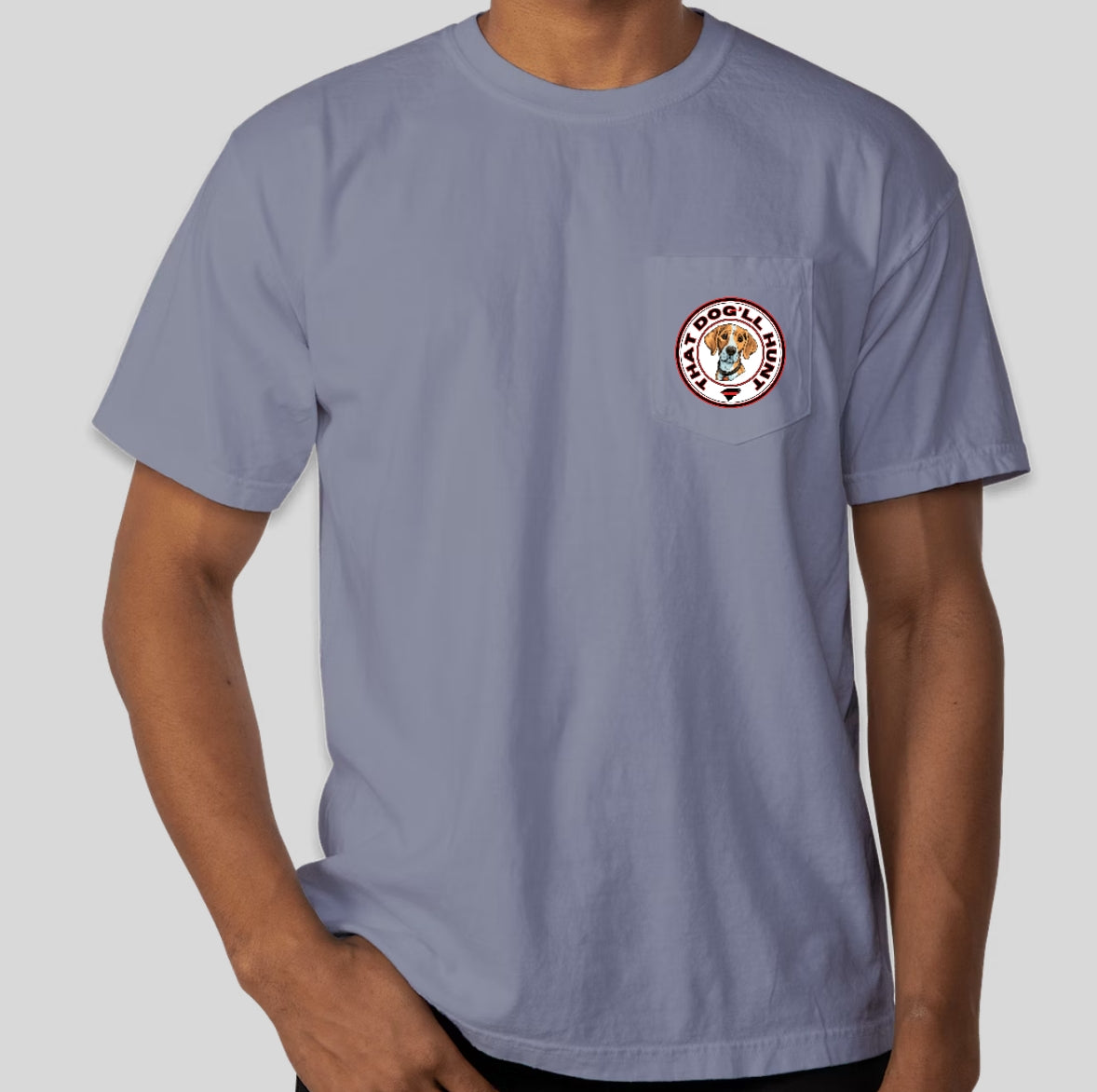 That Dog'll Hunt Blue Jean Pocket T-Shirt