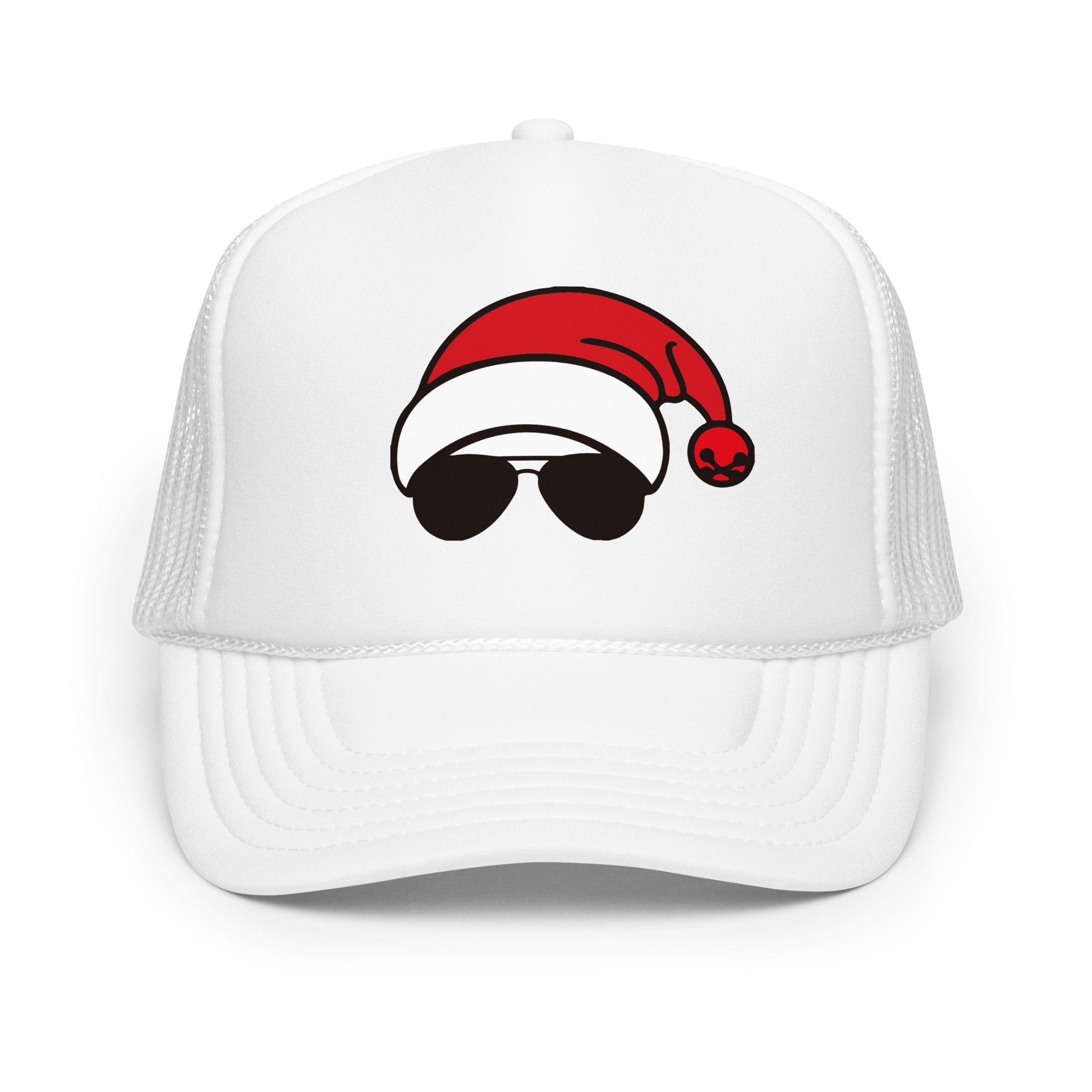 Santa Aviators Foam trucker hat