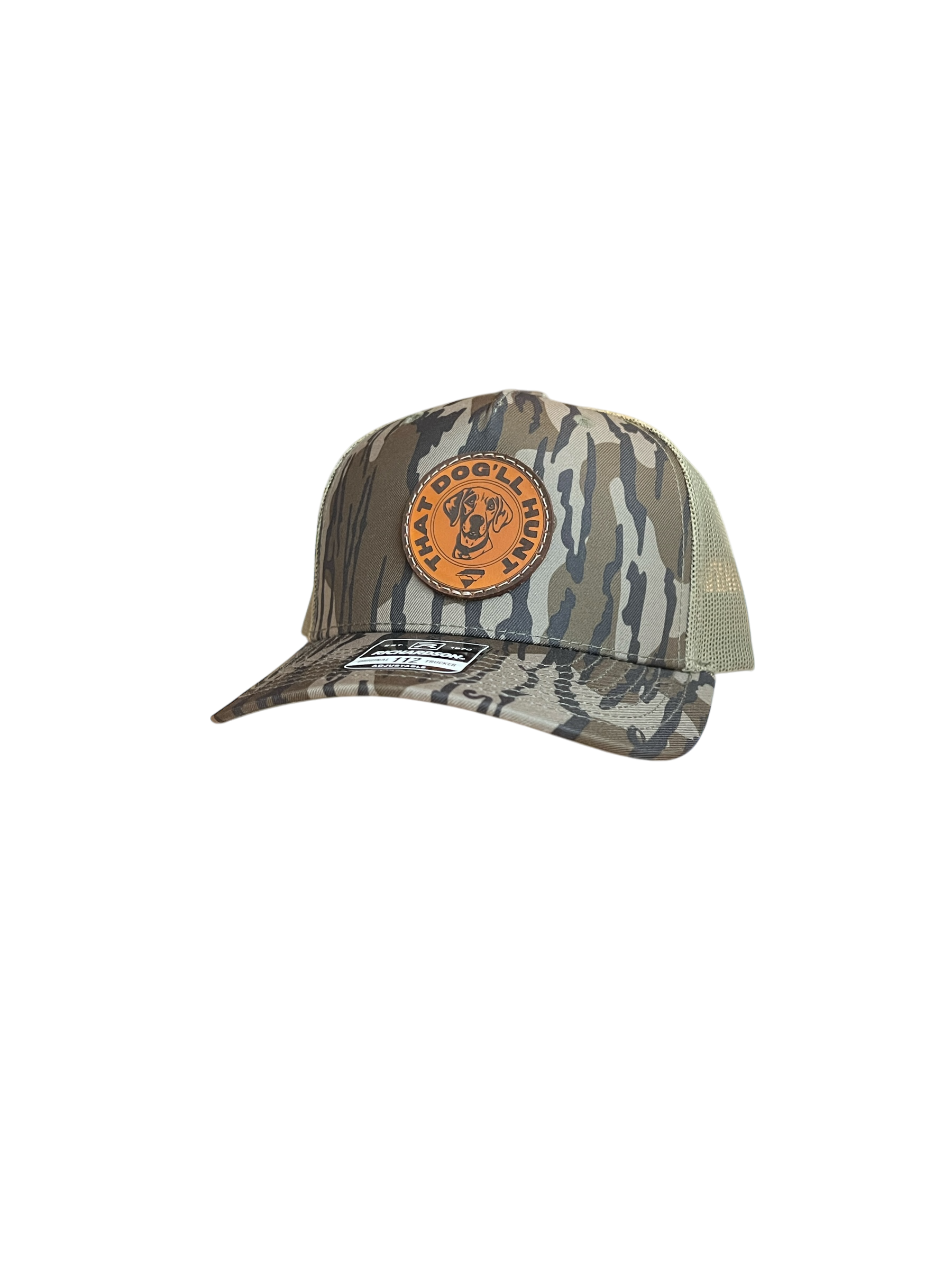 That Dog'll Hunt Leather Patch Trucker Hat