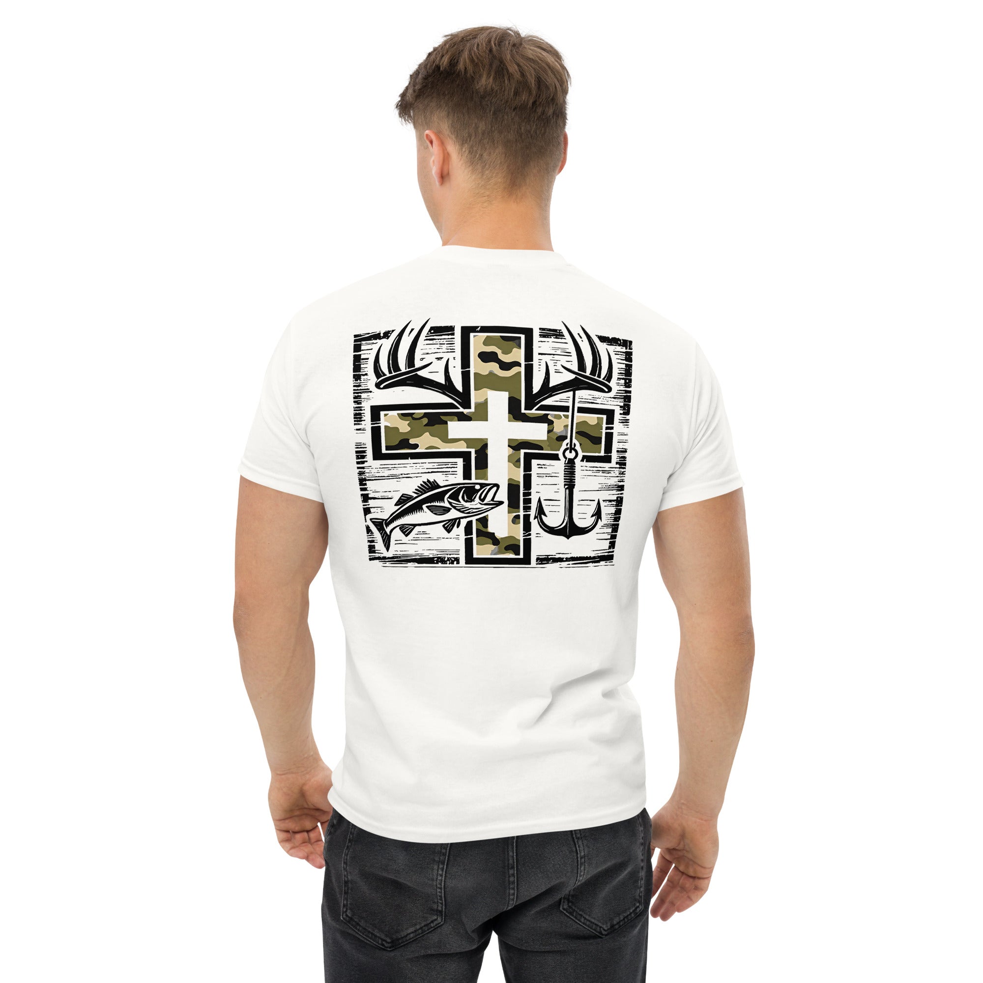 Hunting Fishing Faith Unisex classic tee