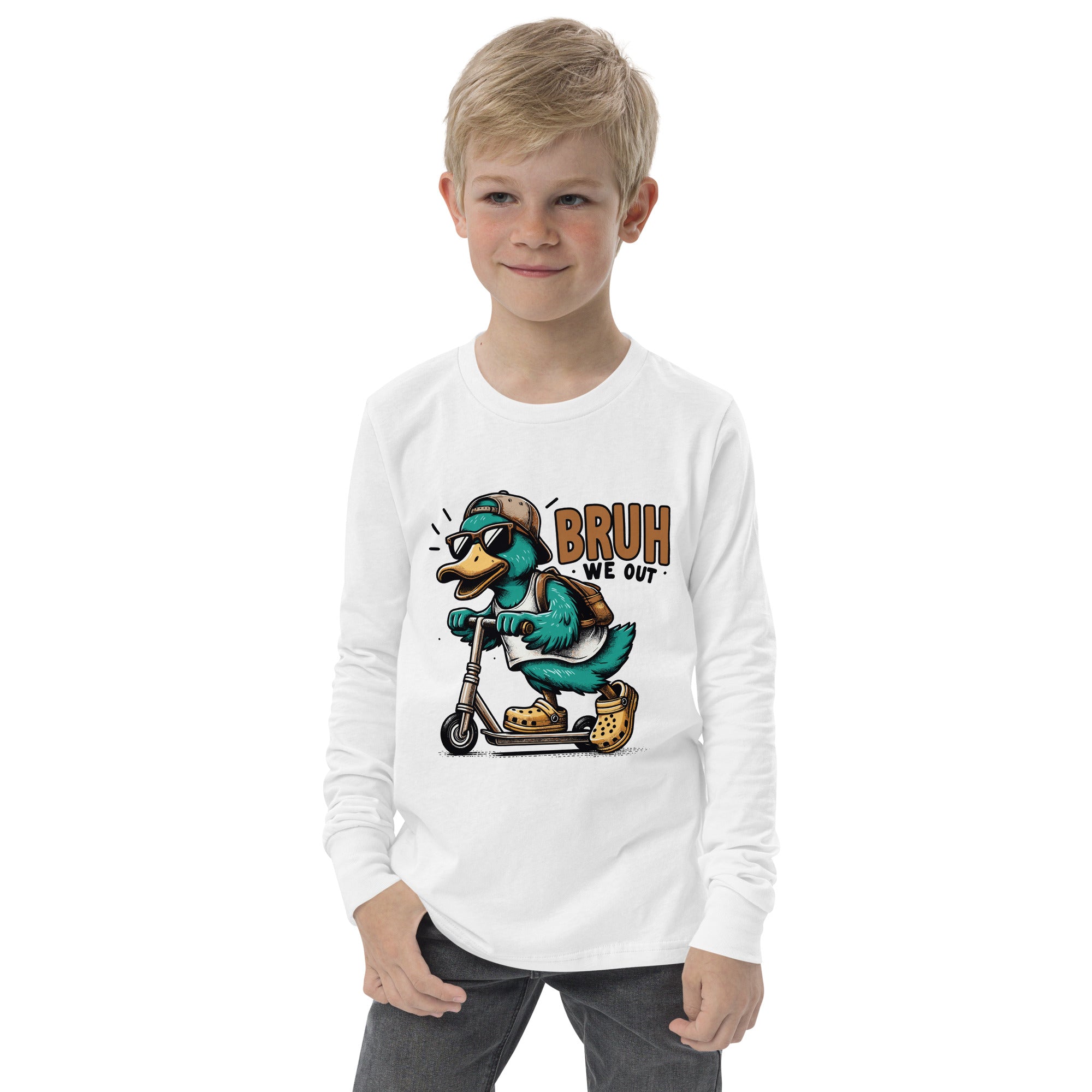 Bruh Youth Long Sleeve