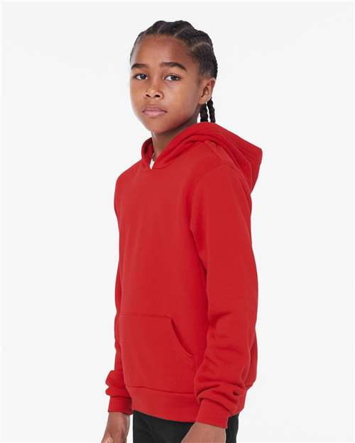BELLA + CANVAS Youth Sponge Fleece Hoodie Sweatshirt 3719Y - HatFlow Company