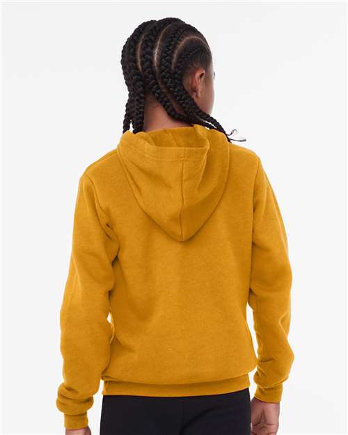 BELLA + CANVAS Youth Sponge Fleece Hoodie Sweatshirt 3719Y - HatFlow Company
