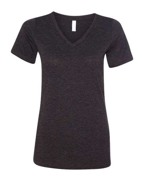 BELLA + CANVAS Women's Relaxed Triblend V-Neck Tee 6415