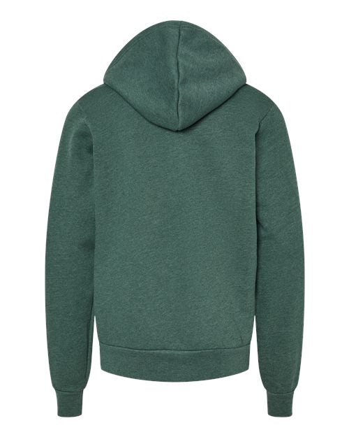 BELLA + CANVAS Youth Sponge Fleece Hoodie Sweatshirt 3719Y - HatFlow Company