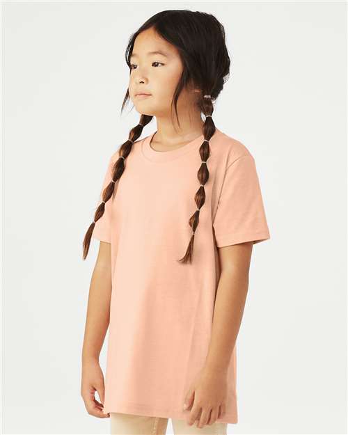 BELLA + CANVAS Youth CVC Jersey Tee 3001YCVC