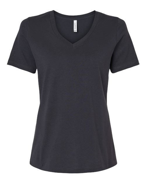 BELLA + CANVAS Women’s Relaxed Jersey V-Neck Tee 6405