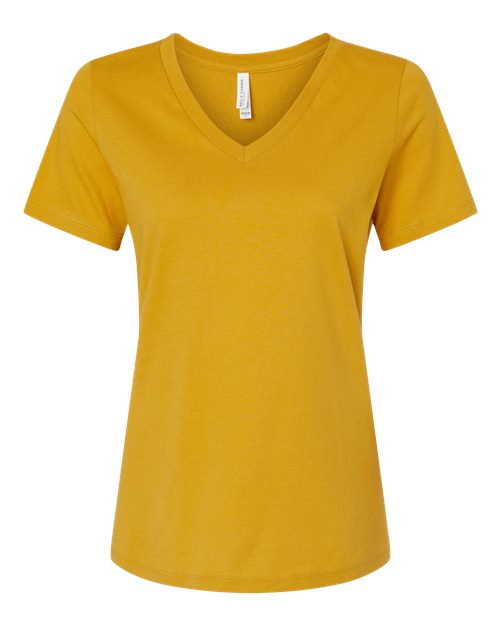 BELLA + CANVAS Women’s Relaxed Jersey V-Neck Tee 6405