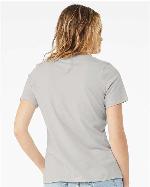 BELLA + CANVAS Women’s Relaxed Jersey V-Neck Tee 6405