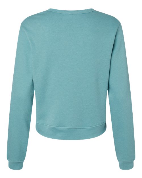 BELLA + CANVAS Women's Sponge Fleece Crewneck Sweatshirt 7511