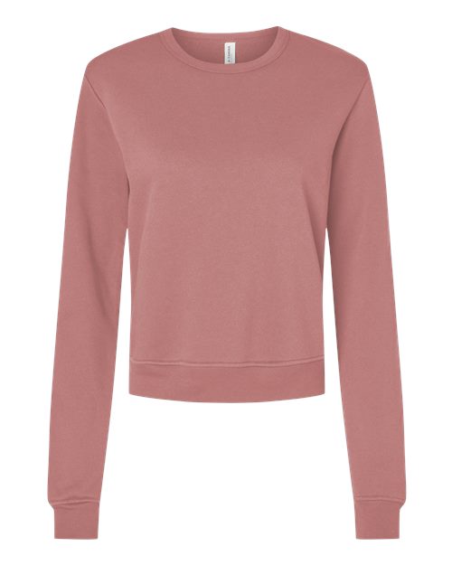 BELLA + CANVAS Women's Sponge Fleece Crewneck Sweatshirt 7511