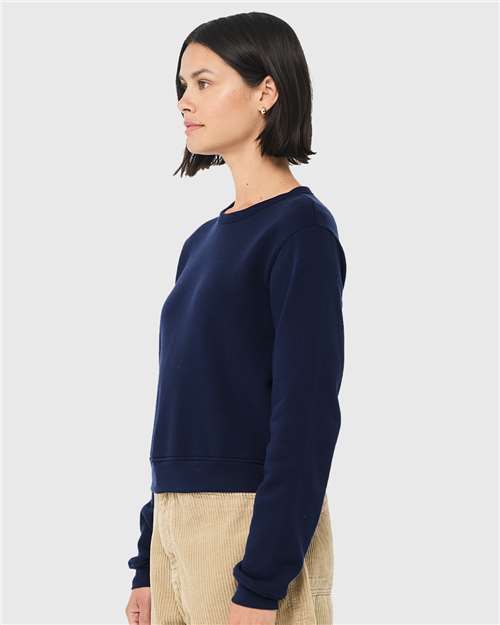 BELLA + CANVAS Women's Sponge Fleece Crewneck Sweatshirt 7511