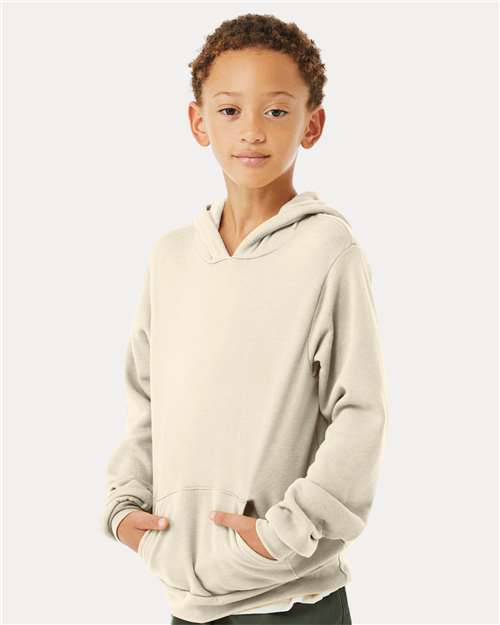 BELLA + CANVAS Youth Sponge Fleece Hoodie Sweatshirt 3719Y - HatFlow Company