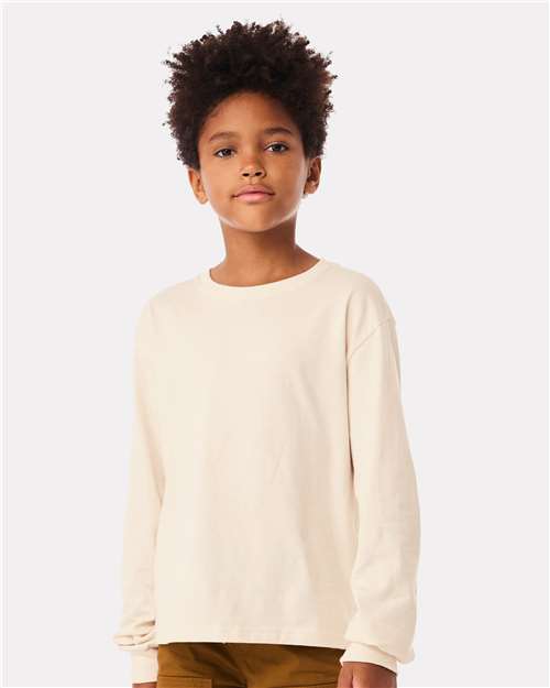 BELLA + CANVAS Youth 6oz. Heavyweight Long Sleeve Tee 3511Y