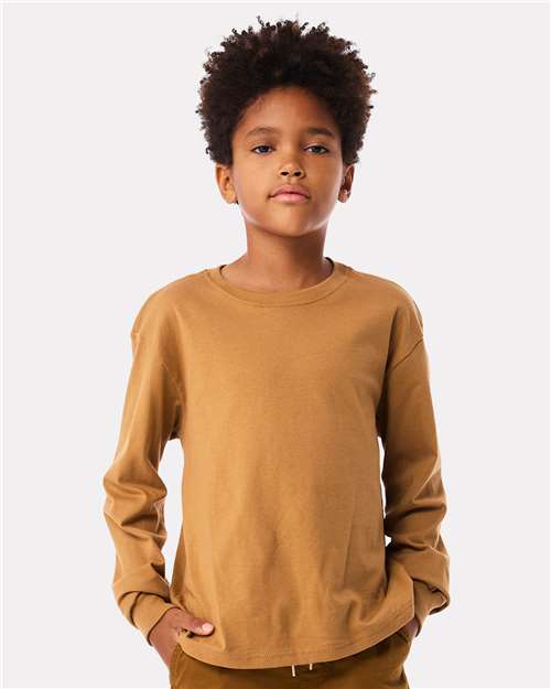 BELLA + CANVAS Youth 6oz. Heavyweight Long Sleeve Tee 3511Y