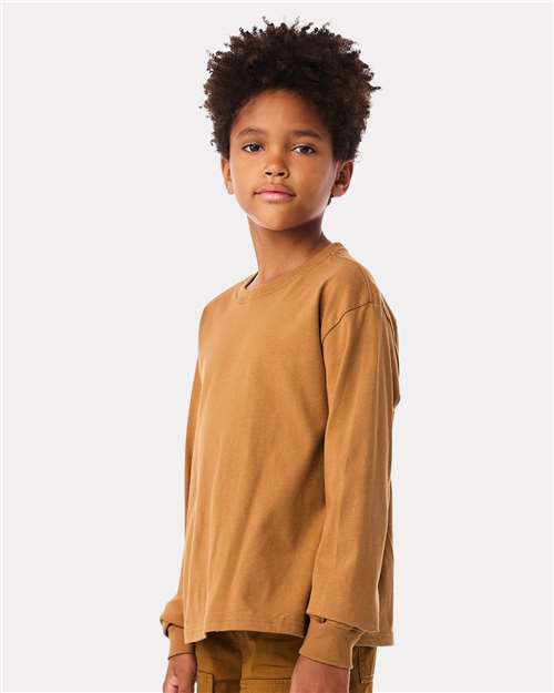 BELLA + CANVAS Youth 6oz. Heavyweight Long Sleeve Tee 3511Y
