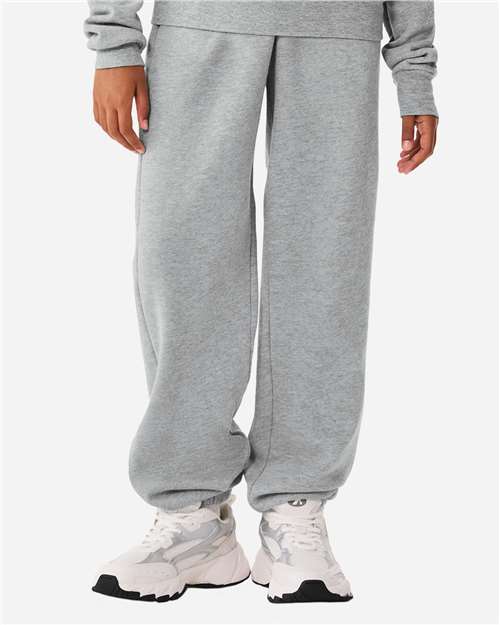 BELLA + CANVAS Youth Sponge Fleece Sweatpants 3738Y