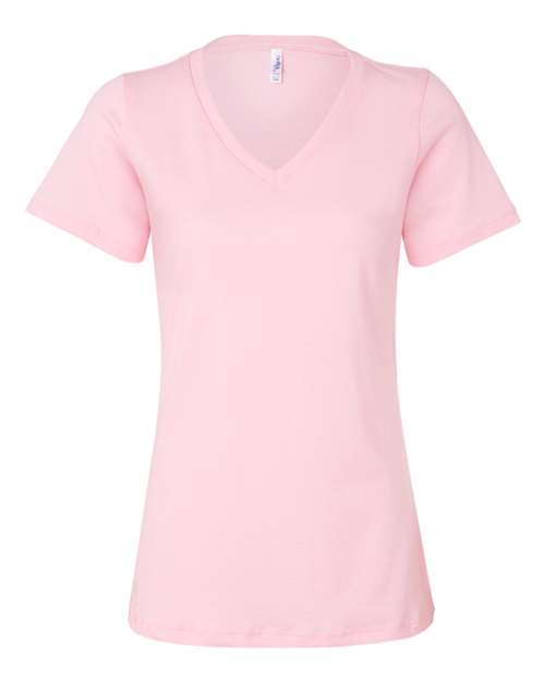 BELLA + CANVAS Women’s Relaxed Jersey V-Neck Tee 6405