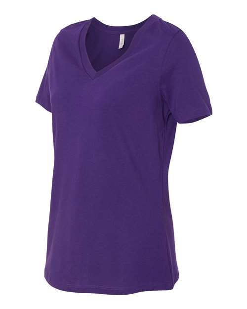 BELLA + CANVAS Women’s Relaxed Jersey V-Neck Tee 6405
