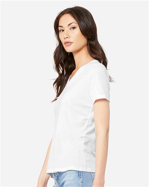 BELLA + CANVAS Women's Relaxed Triblend V-Neck Tee 6415