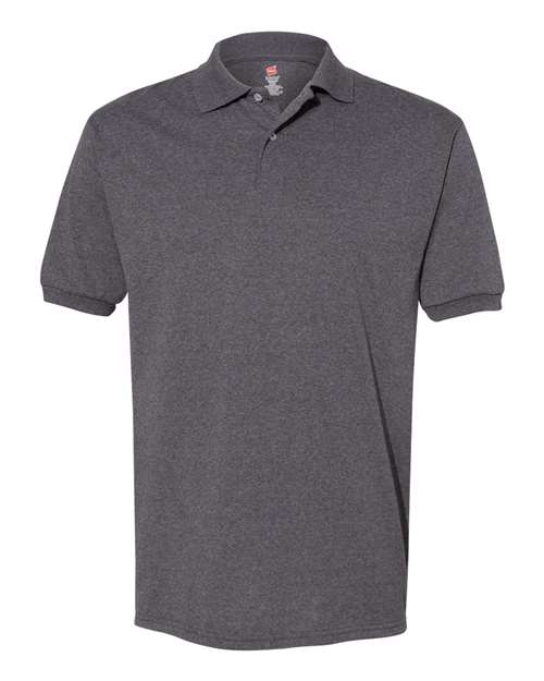 Hanes Men's EcoSmart® Jersey Polo 054X - HatFlow Company