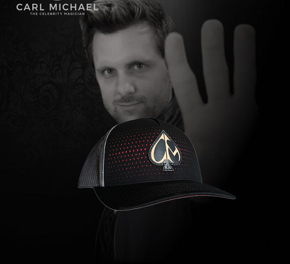 Carl Michael – Black/Red Laser-Cut | Black Spade Patch