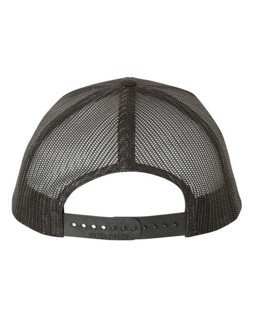 South Carolina Gamecocks Richardson Leather Patch Trucker Hat-(SC) Black - HatFlow Company
