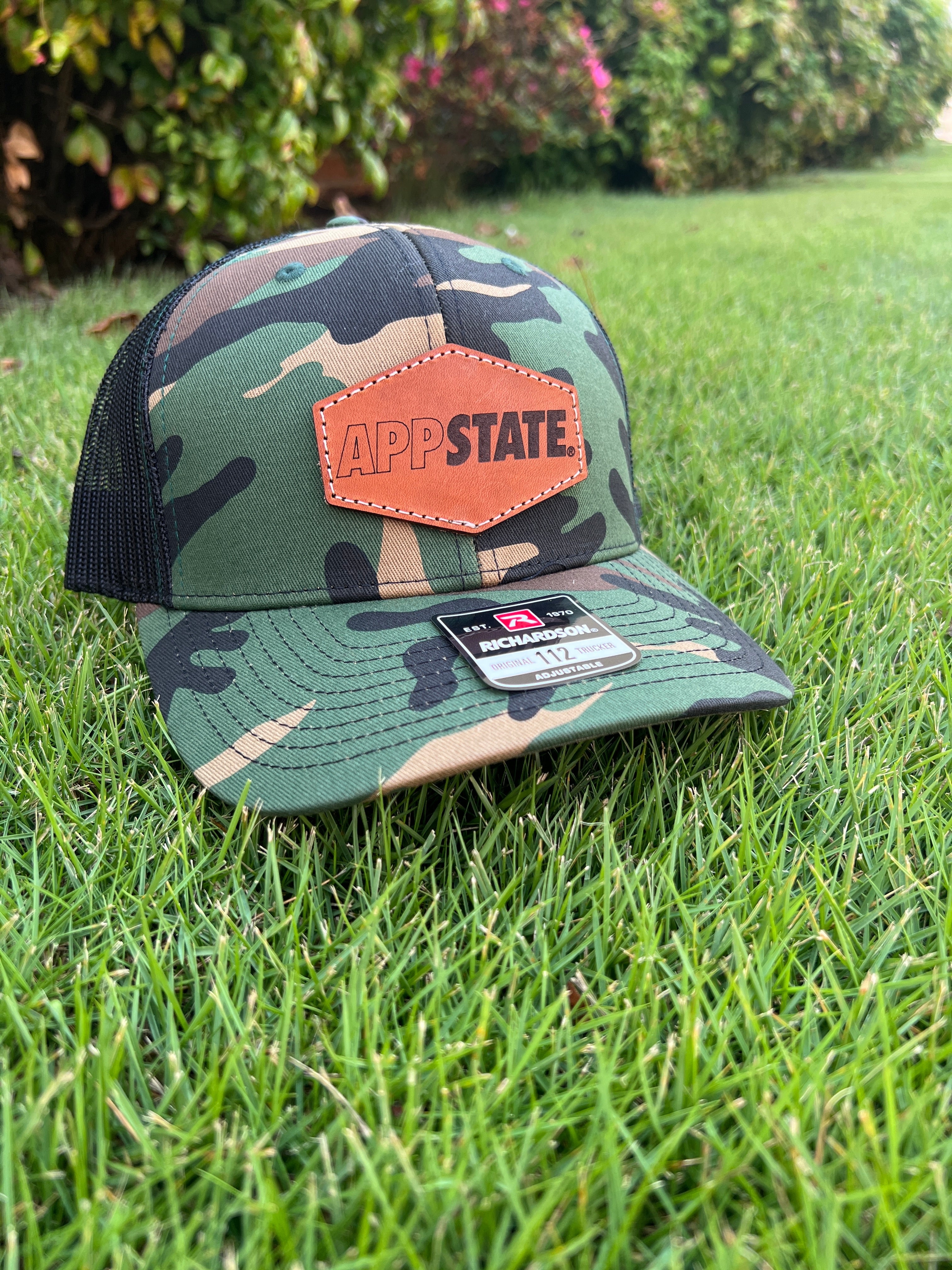 Appalachian State Leather Patch Hat (App State)